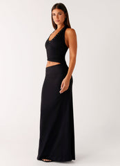Chella Maxi Dress - Black