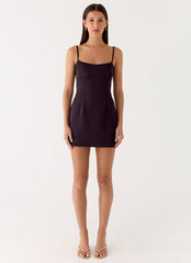 Clementine Mini Dress - Black