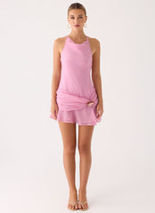 Do The Dance Mini Dress - Pink