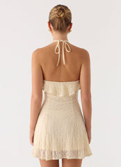 Every Second Mini Dress - Ivory