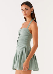 Fable Mini Dress - Sage