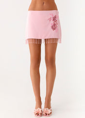 Heavenward Mini Skirt - Pink