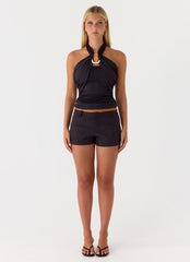 Midnight Sky Top - Black