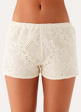 Nada Mini Shorts - Ivory