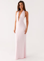 Nicola Maxi Dress - Pink