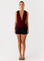 Oracle Top - Plum