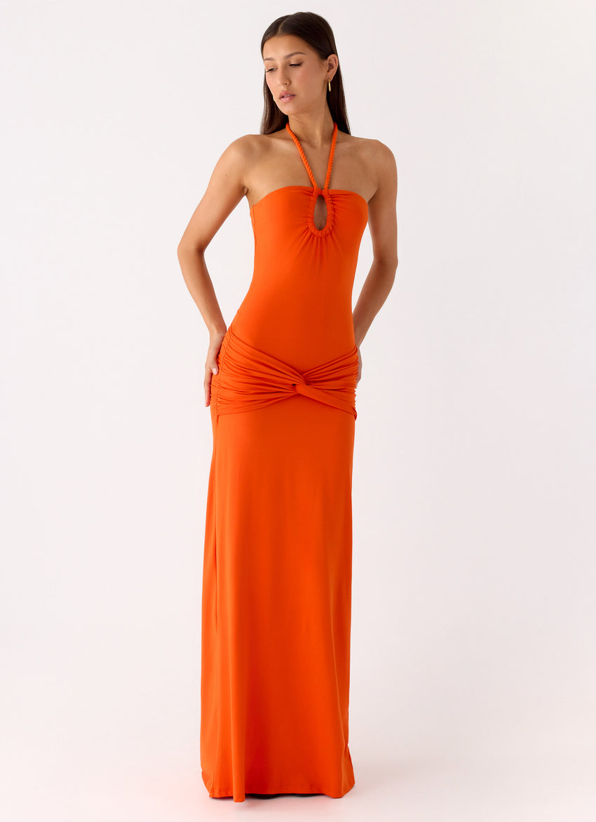 Sacred Maxi Dress - Orange