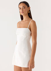 Second Sun Mini Dress - White