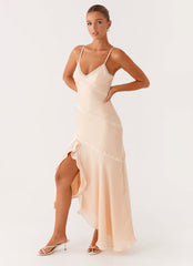 Solana Maxi Dress - Peach
