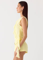 Sun Up Top - Yellow