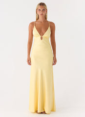 Sundowner Maxi Dress - Yellow