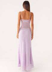 Sweet On You Maxi Dress - Lavender