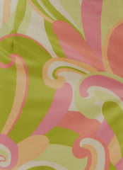 Living in the 90s Bustier Top - Retro Swirl