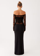 Avi Maxi Dress - Black