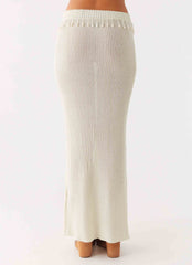 Basilia Maxi Skirt - Off White