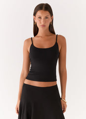 Blondie Tank Top - Black