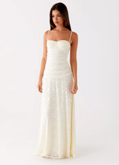 Elsa Maxi Dress - Ivory