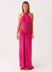 Ericka Maxi Dress - Hot Pink