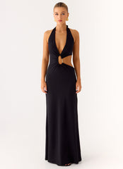 Free Now Maxi Dress - Black