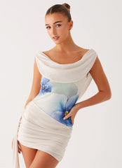 Good Fortune Mini Dress - Ivory