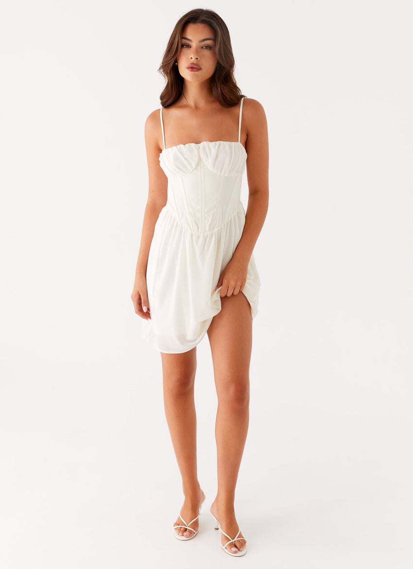 Harmony Mini Dress - Ivory