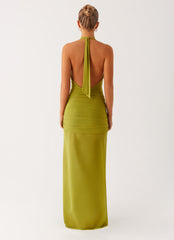 Island Muse Dress - Lime