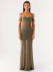 Ivy Lane Maxi Dress - Olive