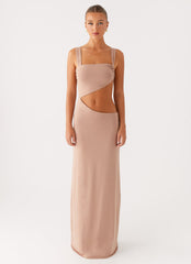 Kika Maxi Dress - Beige