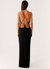 Kylia Maxi Dress - Black
