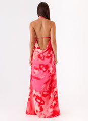 Lalia Maxi Dress - Sun Blushed Bloom