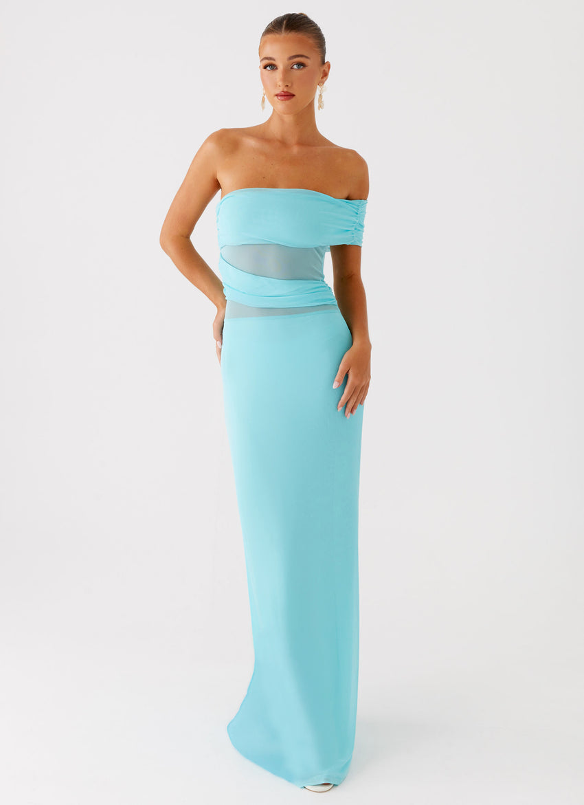 Lumi Maxi Dress - Turquoise