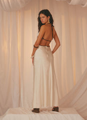 Mabel Maxi Dress - Cream