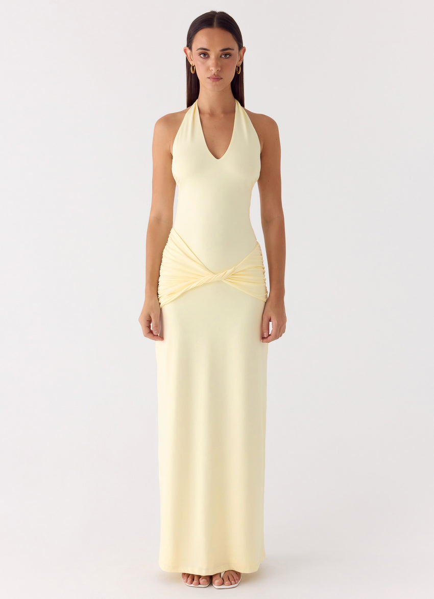 Maribelle Maxi Dress - Lemon