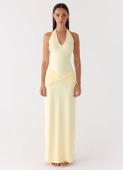 Maribelle Maxi Dress - Lemon