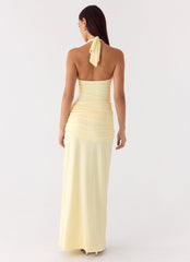 Maribelle Maxi Dress - Lemon