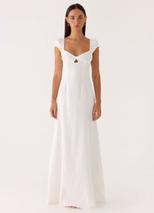 Never Really Over Maxi Dress - White