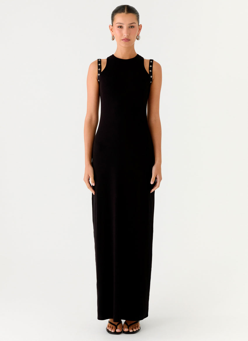 Rockstar Maxi Dress - Black