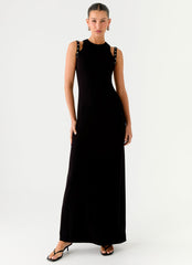 Rockstar Maxi Dress - Black