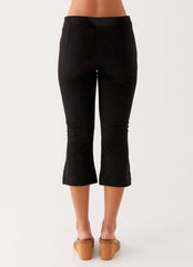 Rue Capri Pants - Black