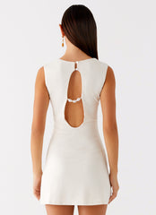 Shai Pearl Mini Dress - Ivory
